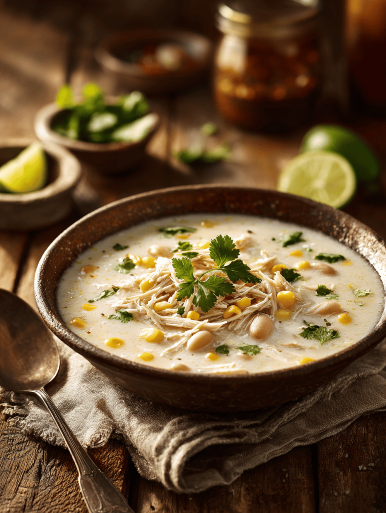 White Chicken Chili Recipe: A Cozy Twist for Cooler Days