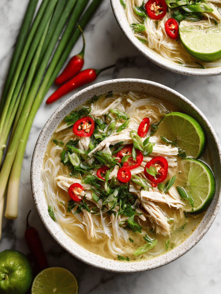 Reviving Old-World Charm: Chicken Noodle Soup with a Twist of Lemongrass