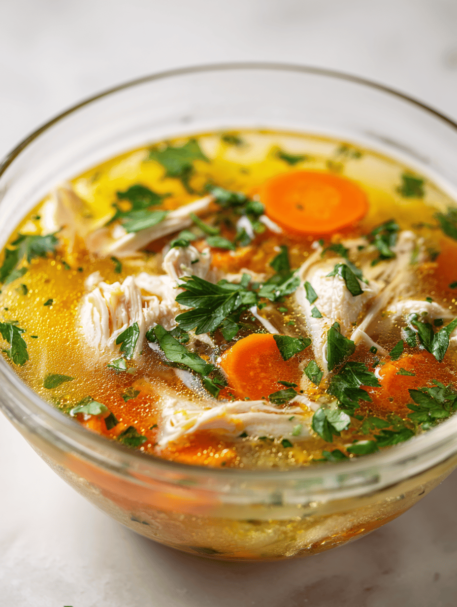 classic chicken soup recipe
