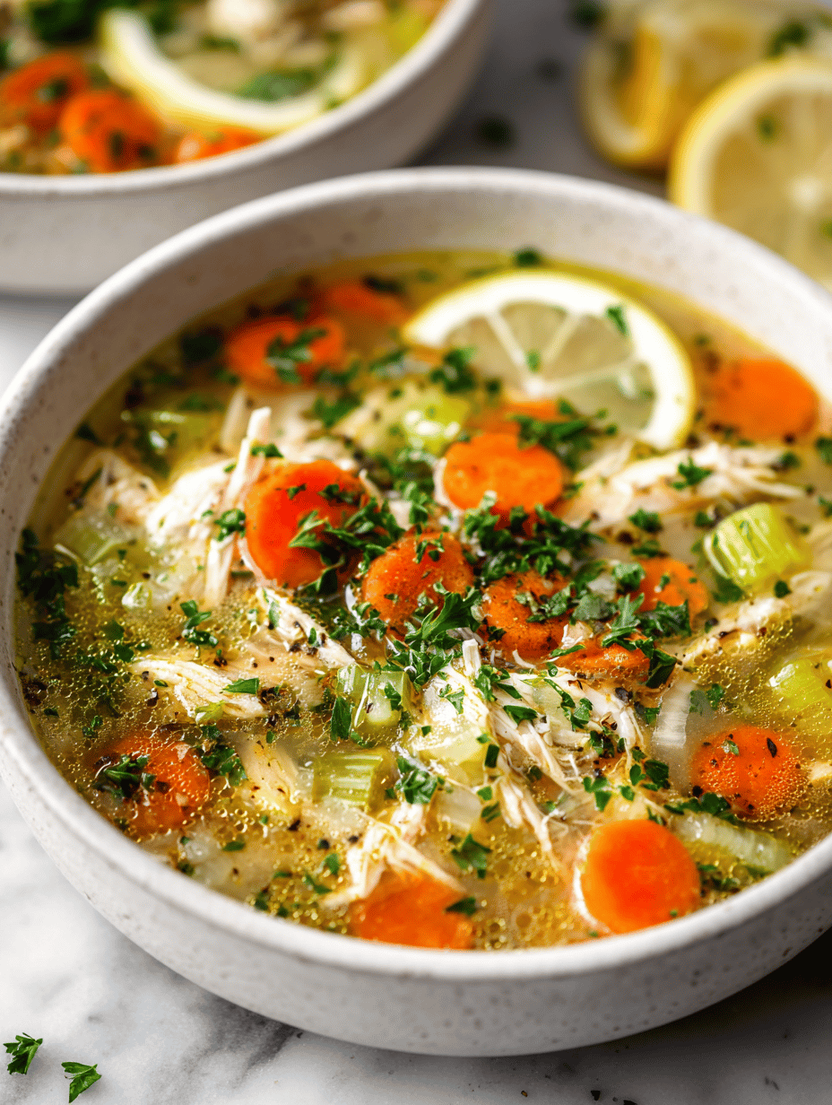 quick chicken soup recipe