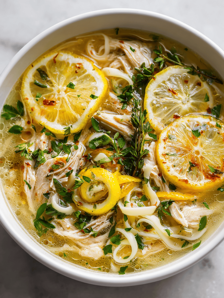 lemon chicken soup recipe