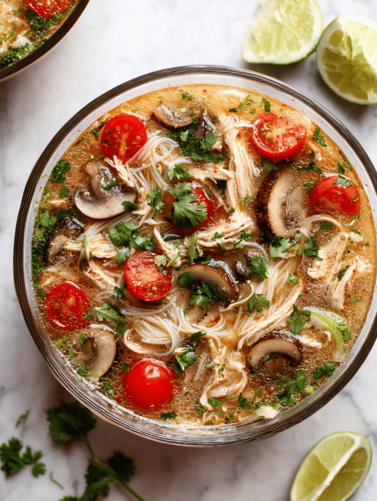 Thai chicken soup recipe