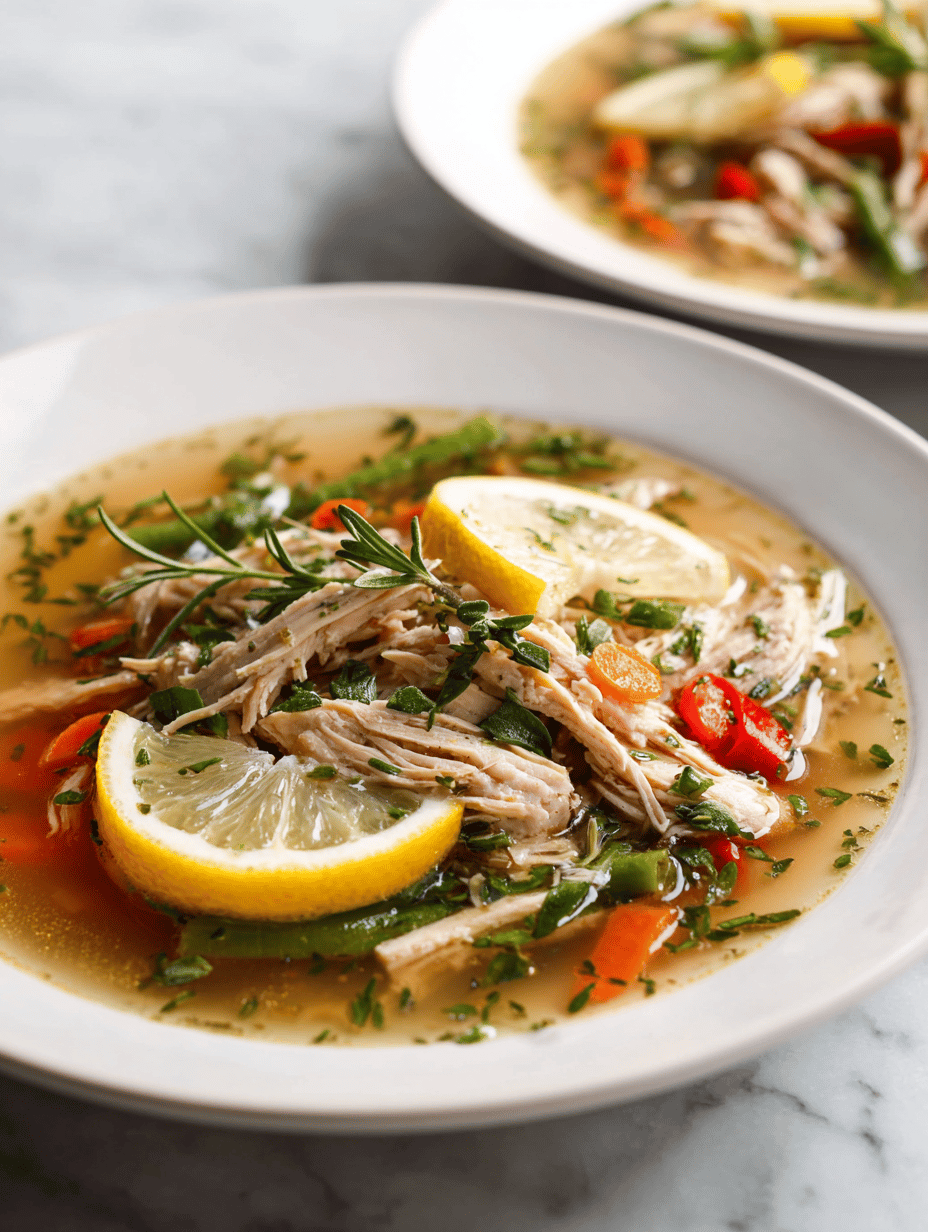 healing chicken soup recipe