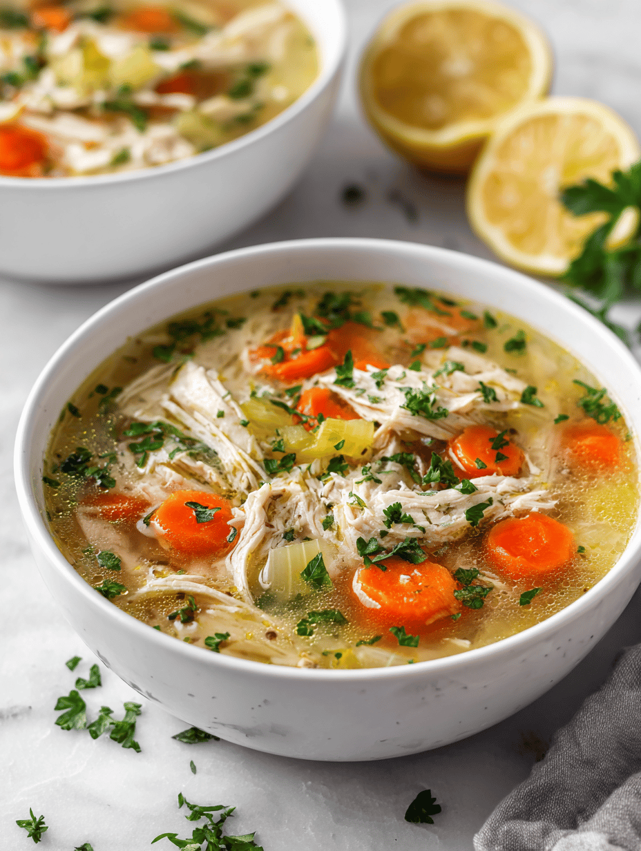 instant pot chicken soup recipe