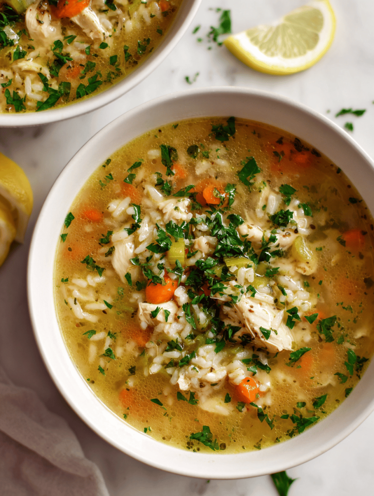 chicken and rice soup recipe
