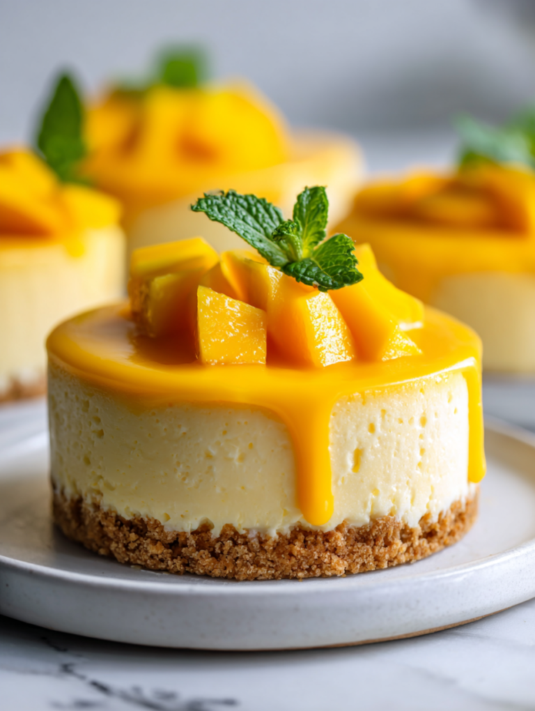 No Bake Mango Cheesecake Recipe