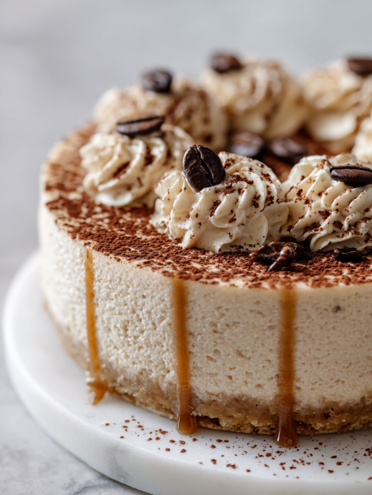 No Bake Coffee Cheesecake Recipe