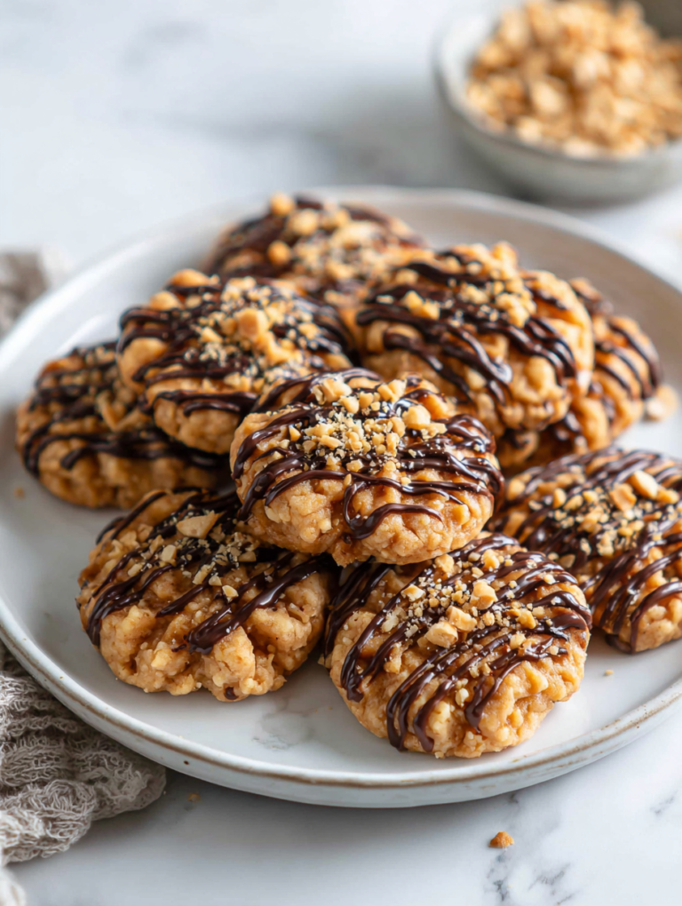 No Bake Peanut Butter Cookies Recipe