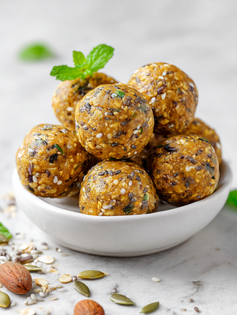 No Bake Seed Energy Bites Recipe