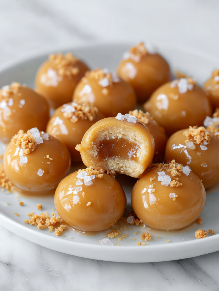 No Bake Caramel Bites Recipe
