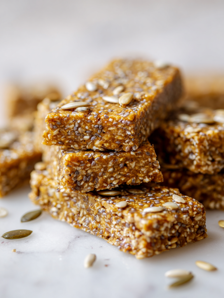 No Bake Seed Bars Recipe