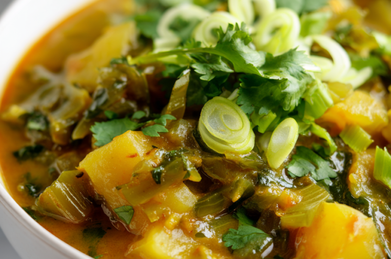Leek And Potato Curry Recipe – Melting Into Flavors